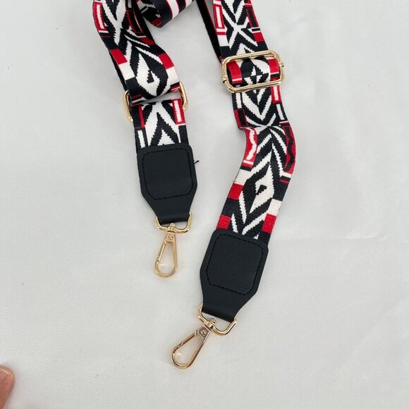 Set‎ Of 3 Adjustable Crossbody Bag Straps With Metal Clasps - Picture 5 of 6